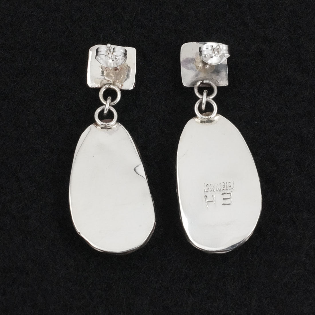 Ernest Hawthorne Turquoise & Sterling Silver Earrings