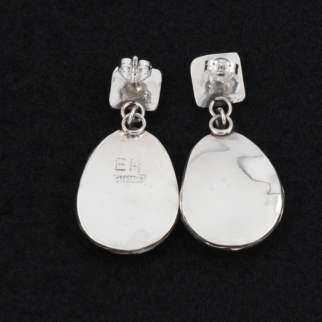 Ernest Hawthorne Turquoise & Sterling Silver Earrings