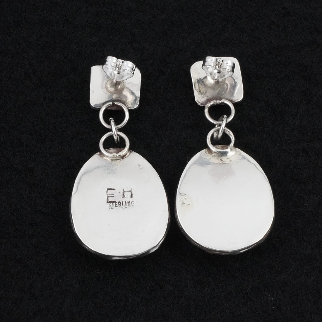 Ernest Hawthorne Turquoise & Sterling Silver Earrings