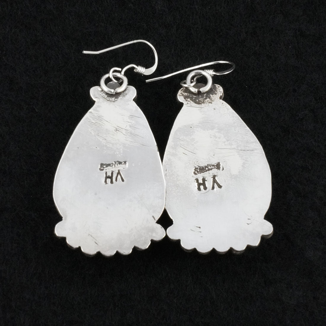 Virginia Henio Turquoise & Sterling Silver Earrings