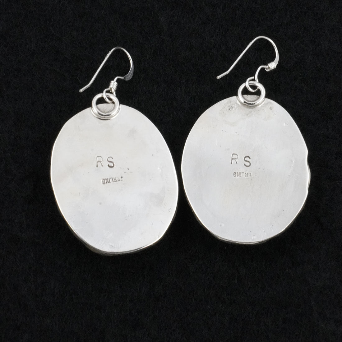 Rena Shelly Turquoise & Sterling Silver Earrings