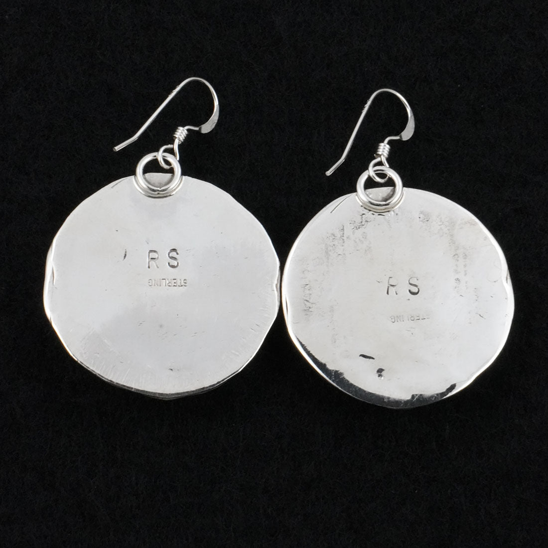 Rena Shelly Turquoise & Sterling Silver Earrings