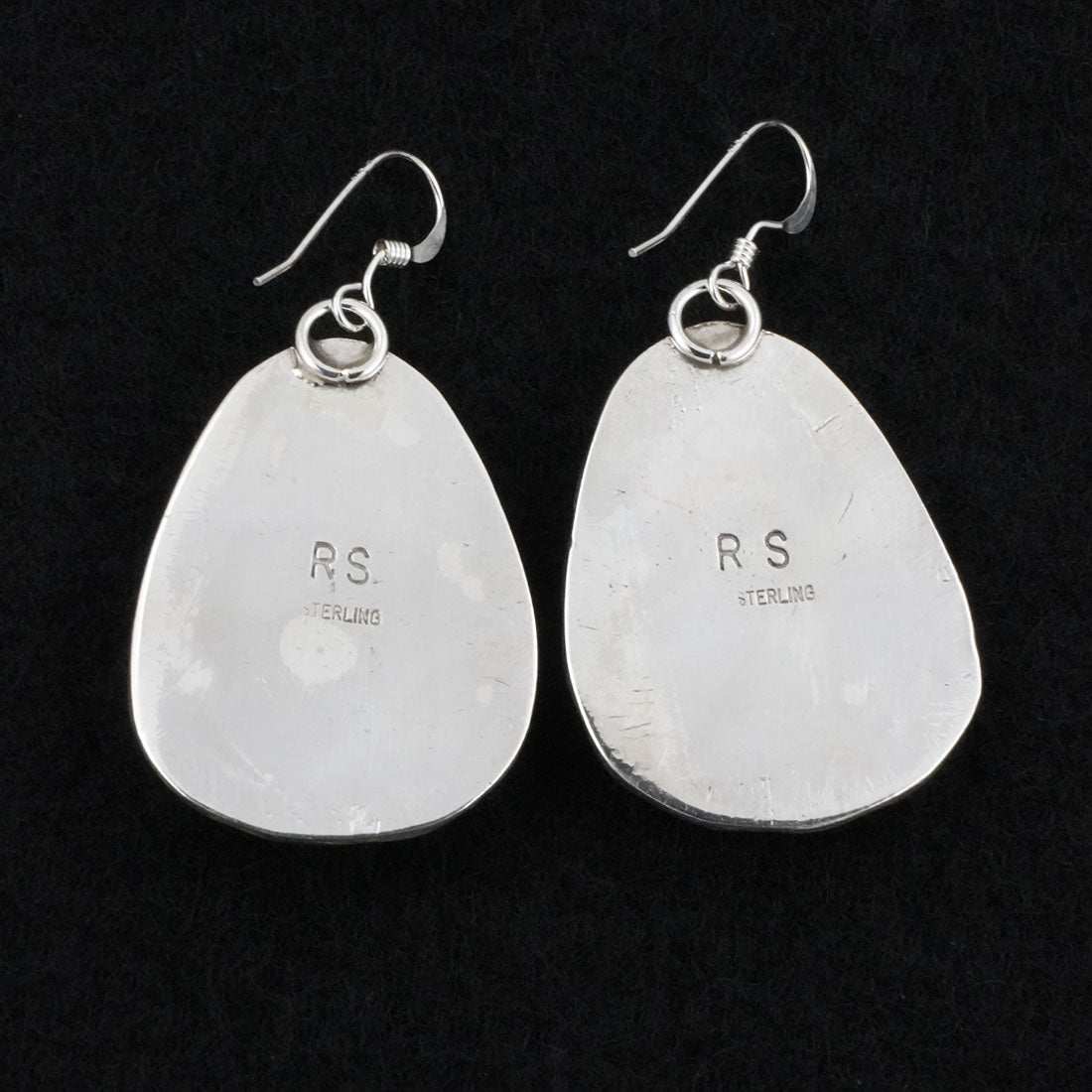 Rena Shelly Turquoise & Sterling Silver Earrings