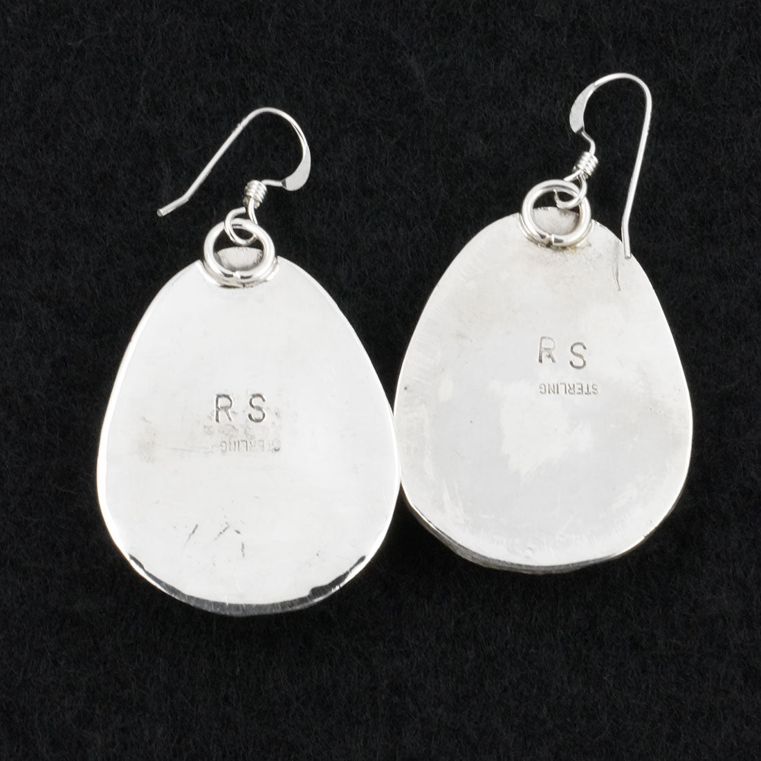 Rena Shelly Turquoise & Sterling Silver Earrings