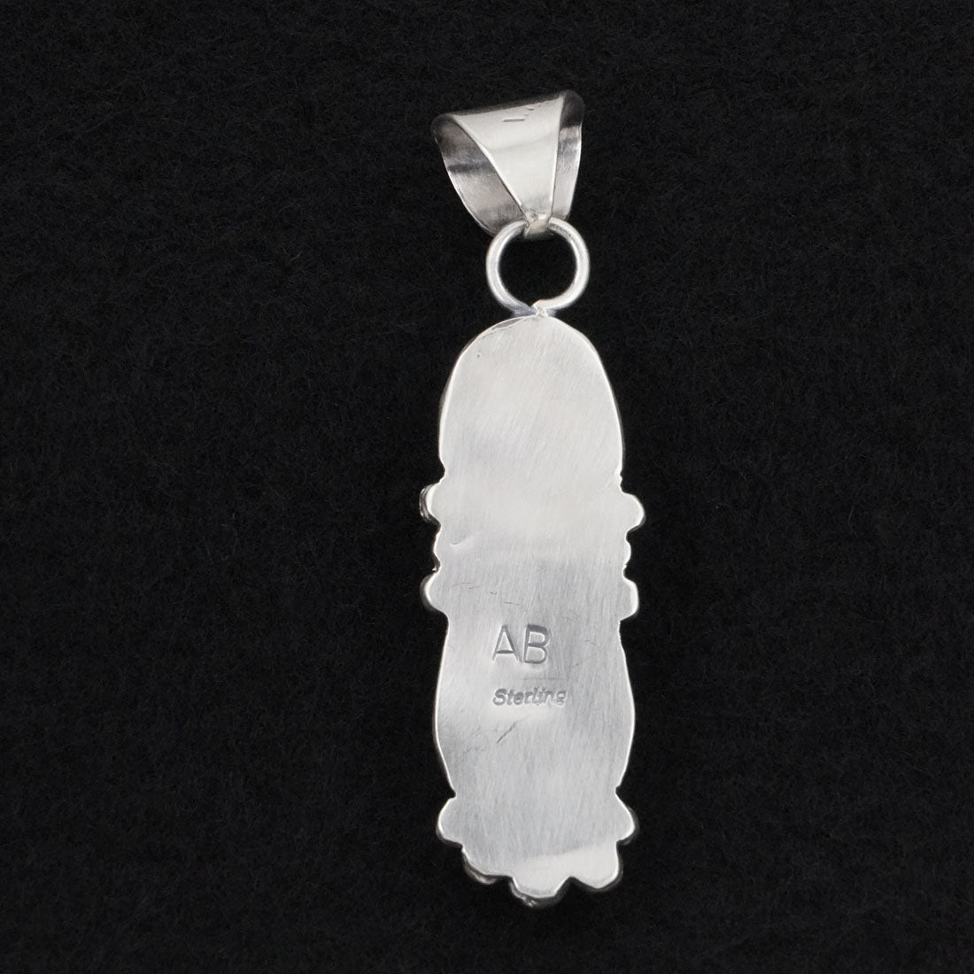 Antwone Brown Turquoise & Sterling Silver Pendant