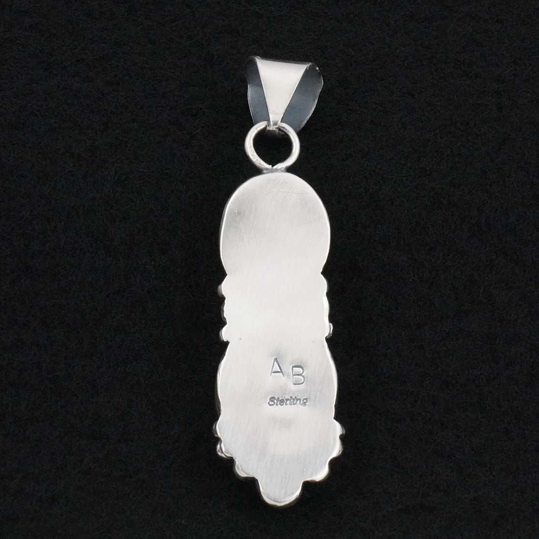 Antwone Brown Turquoise & Sterling Silver Pendant