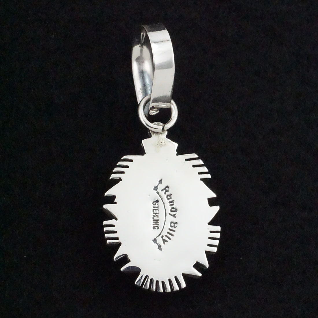 Randy Billy Turquoise & Sterling Silver Pendant