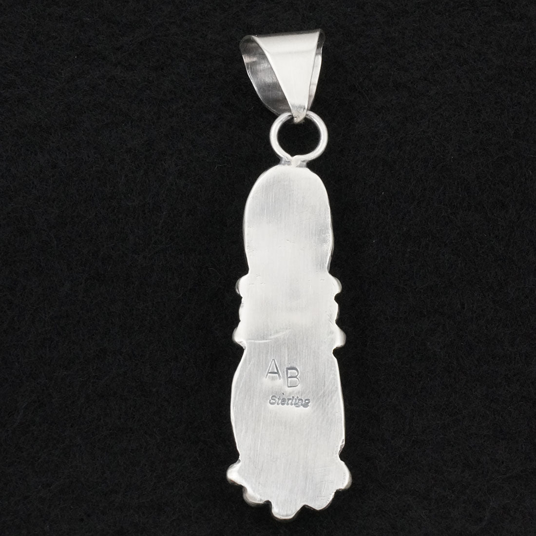 Antwone Brown Turquoise & Sterling Silver Pendant