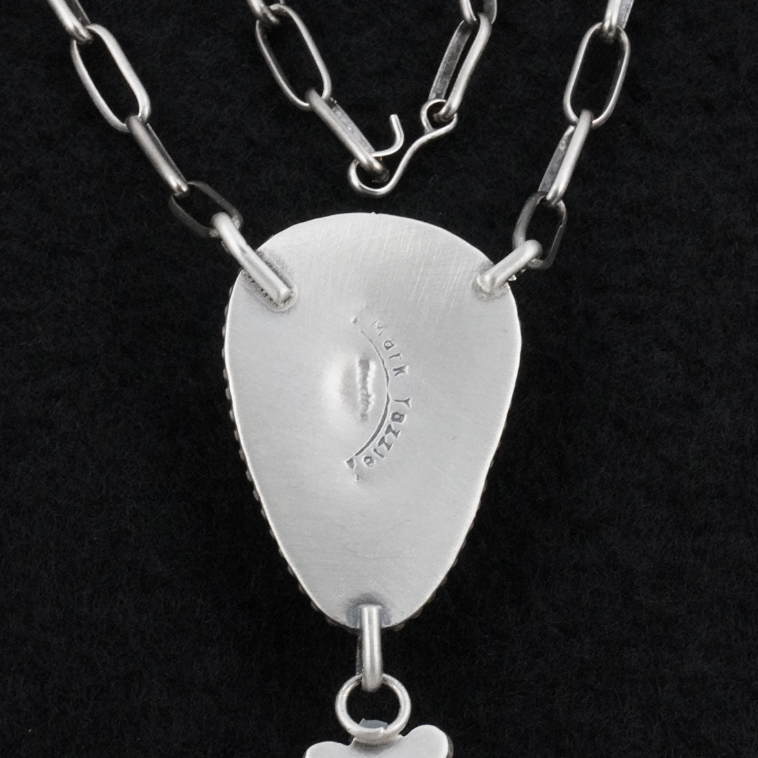 Mark Yazzie Turquoise & Sterling Silver Necklace