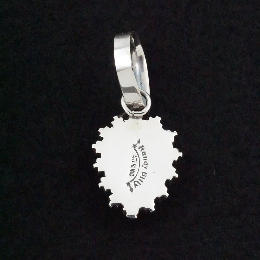 Randy Billy Turquoise & Sterling Silver Pendant