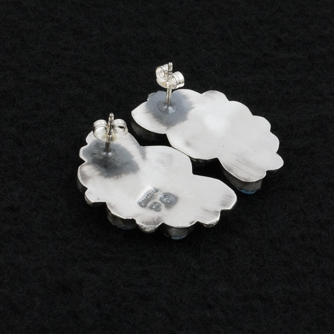 Phil Garcia Turquoise & Sterling Silver Earrings