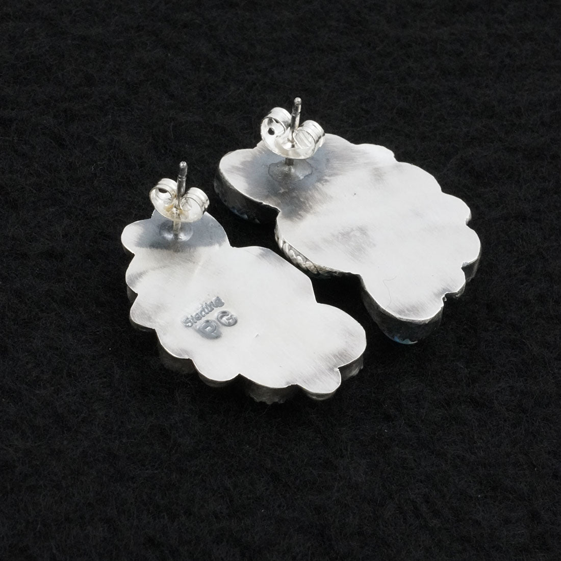 Phil Garcia Turquoise & Sterling Silver Earrings