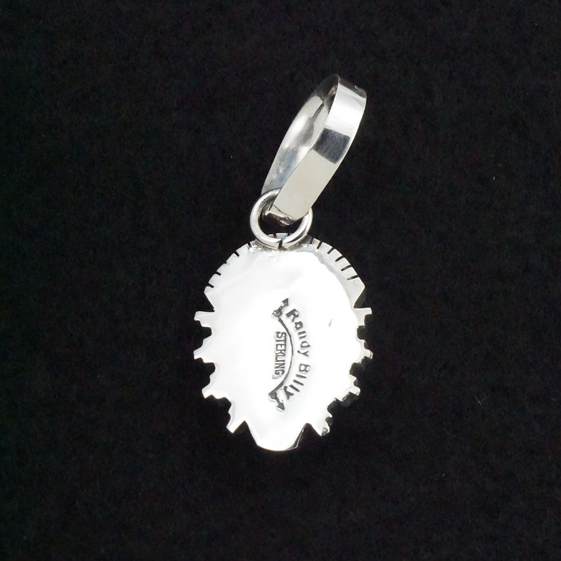 Randy Billy Turquoise & Sterling Silver Pendant