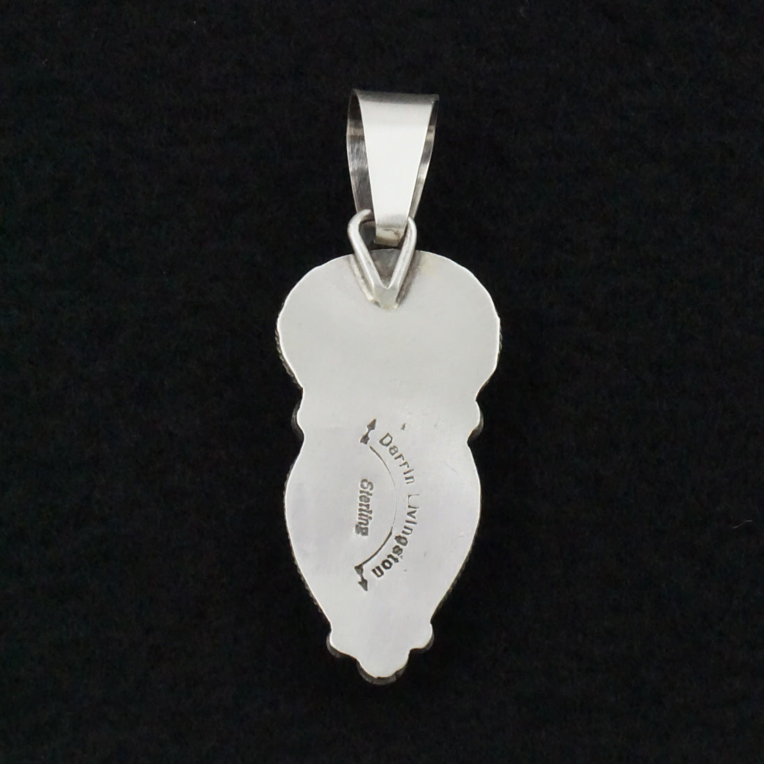 Darrin Livingston Turquoise & Sterling Silver Pendant