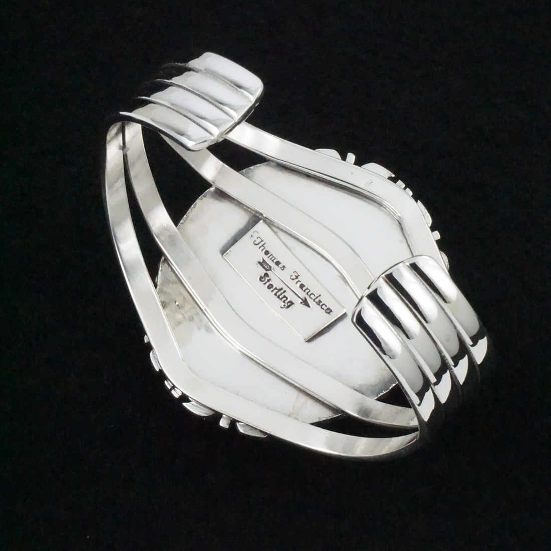 Thomas Francisco Turquoise & Sterling Silver Bracelet