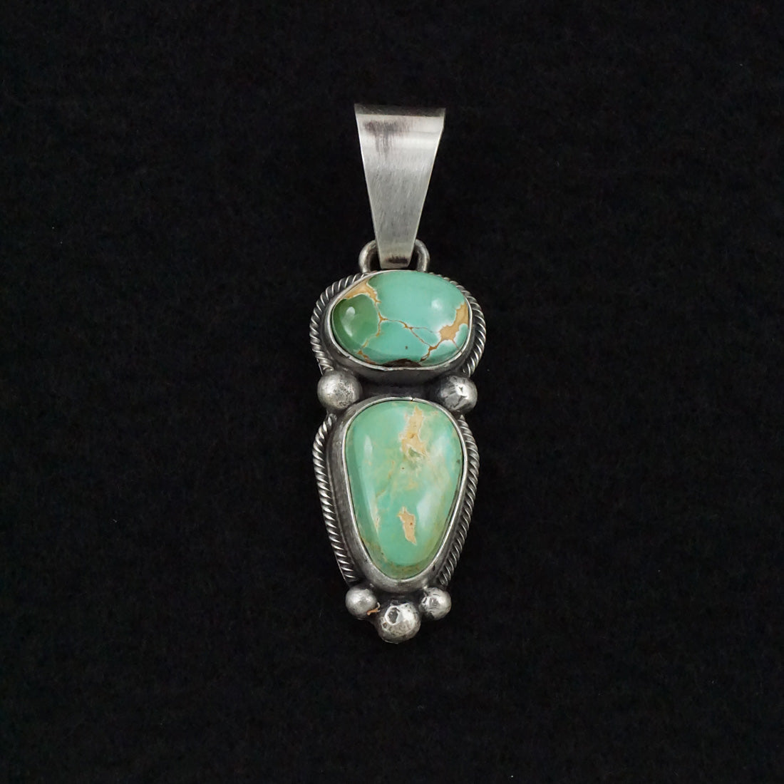 Darrin Livingston Turquoise & Sterling Silver Pendant
