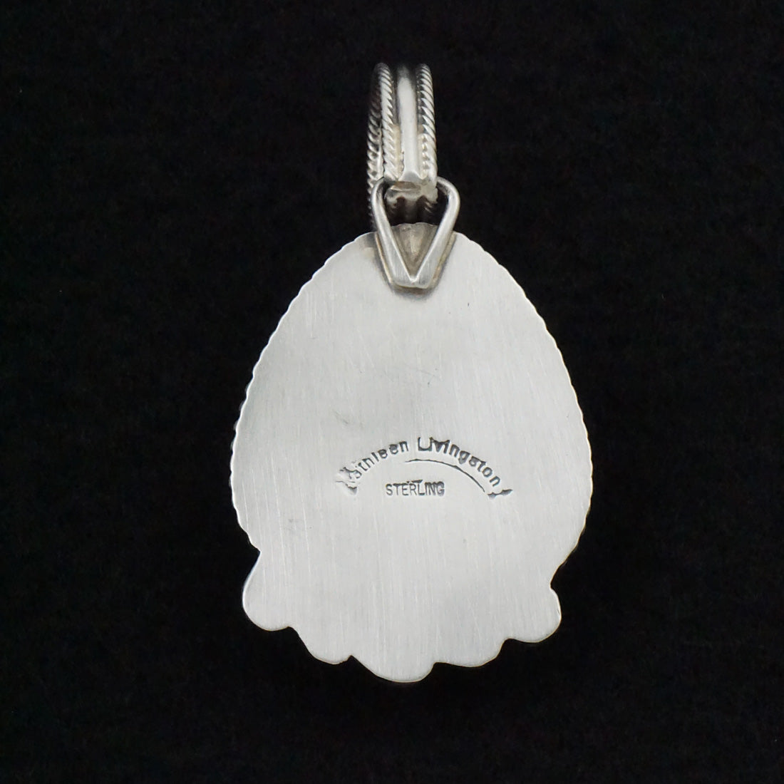 Kathleen Livingston Turquoise & Sterling Silver Pendant