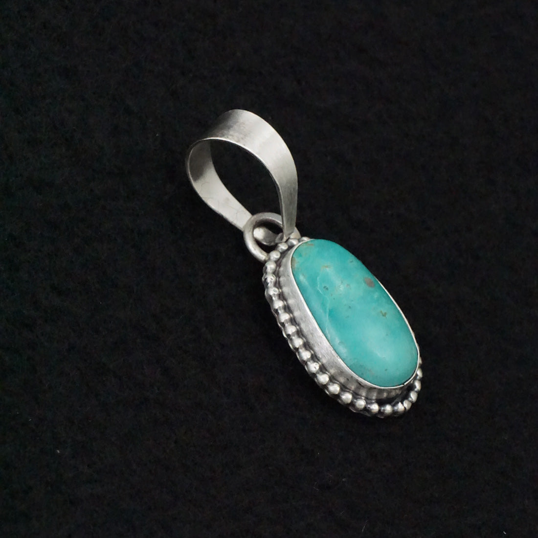 Randy Billy Turquoise & Sterling Silver Pendant