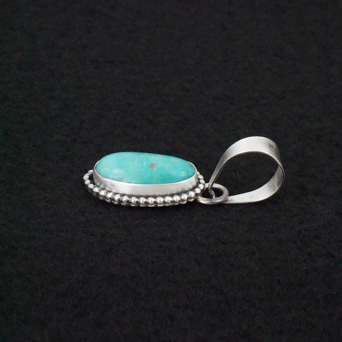 Randy Billy Turquoise & Sterling Silver Pendant
