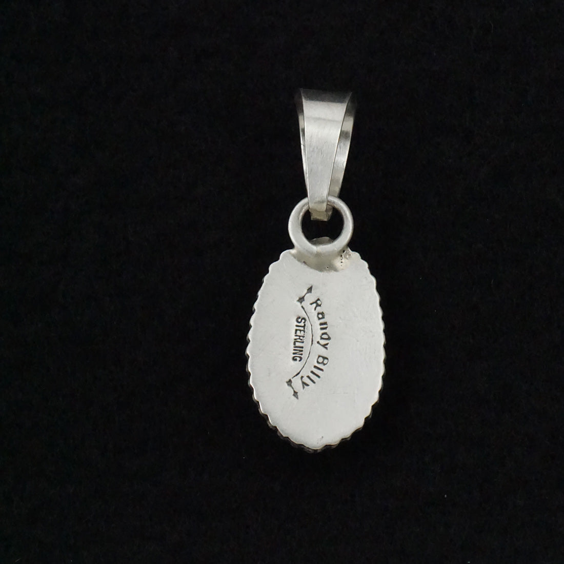 Randy Billy Turquoise & Sterling Silver Pendant