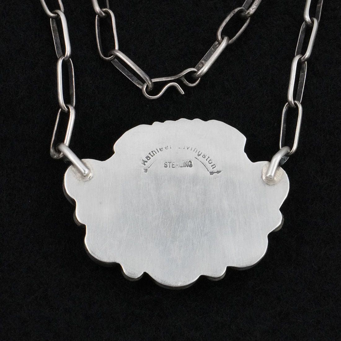 Kathleen Livingston Turquoise & Sterling Silver Necklace