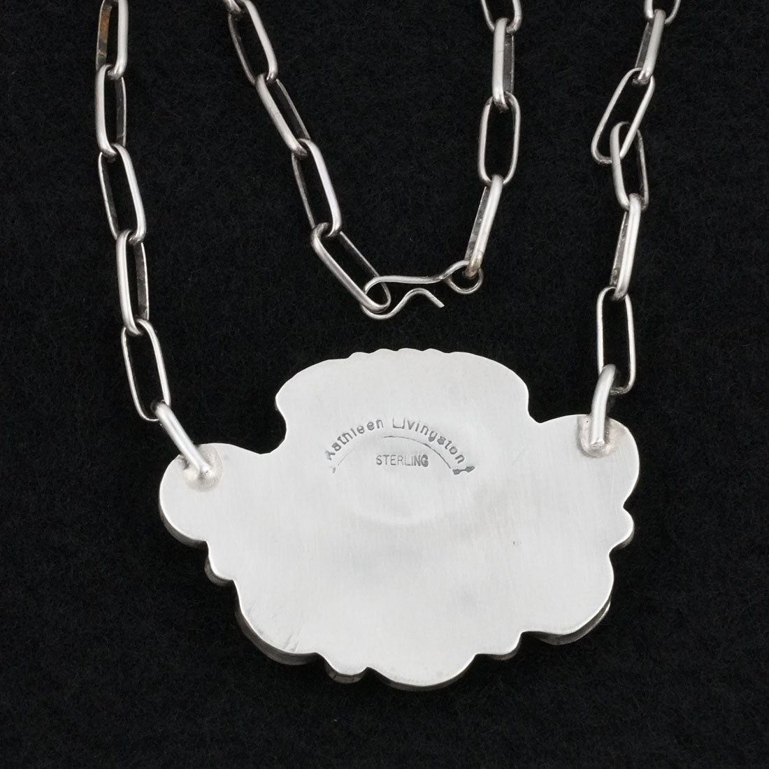 Kathleen Livingston Turquoise & Sterling Silver Necklace