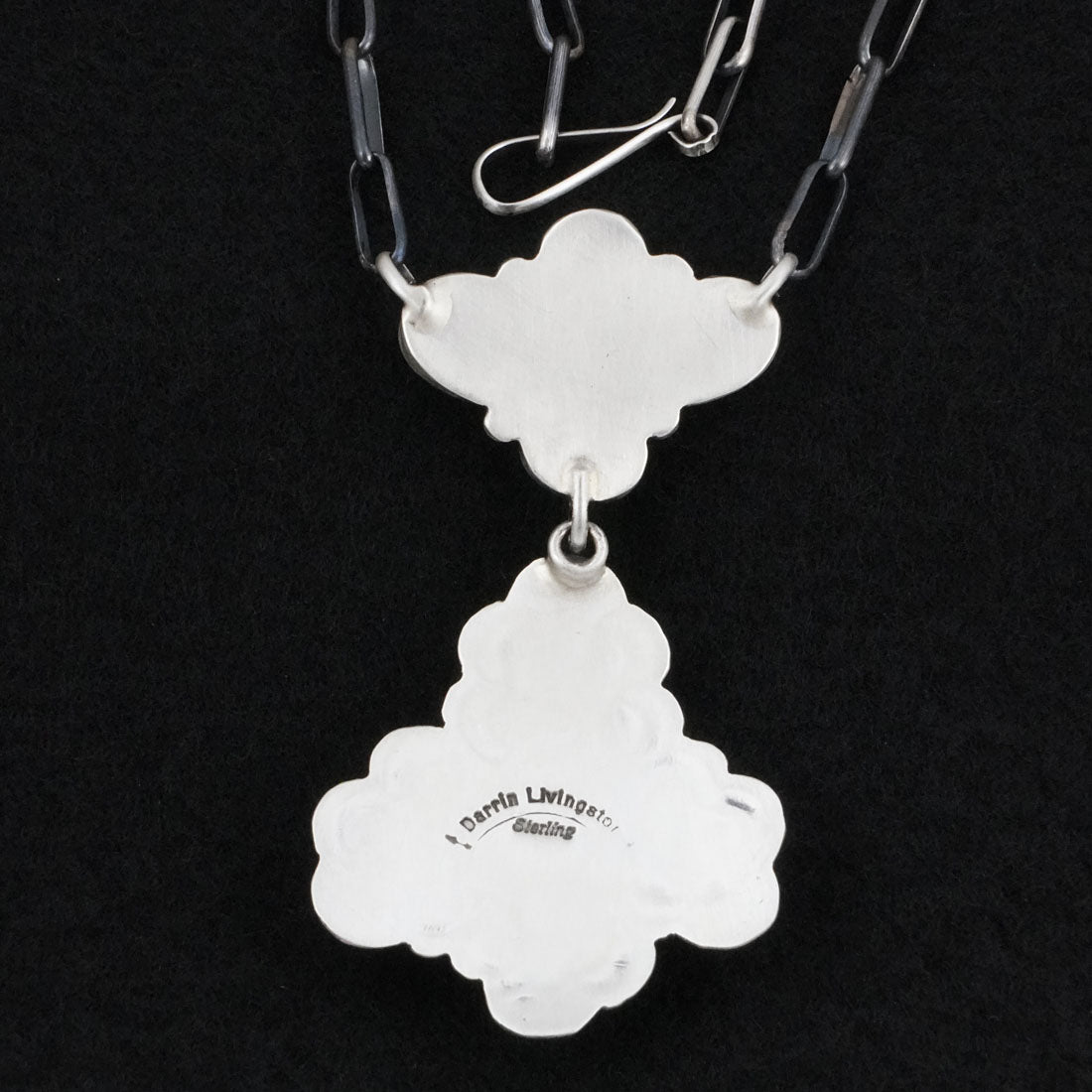Darrin Livingston Turquoise & Sterling Silver Necklace