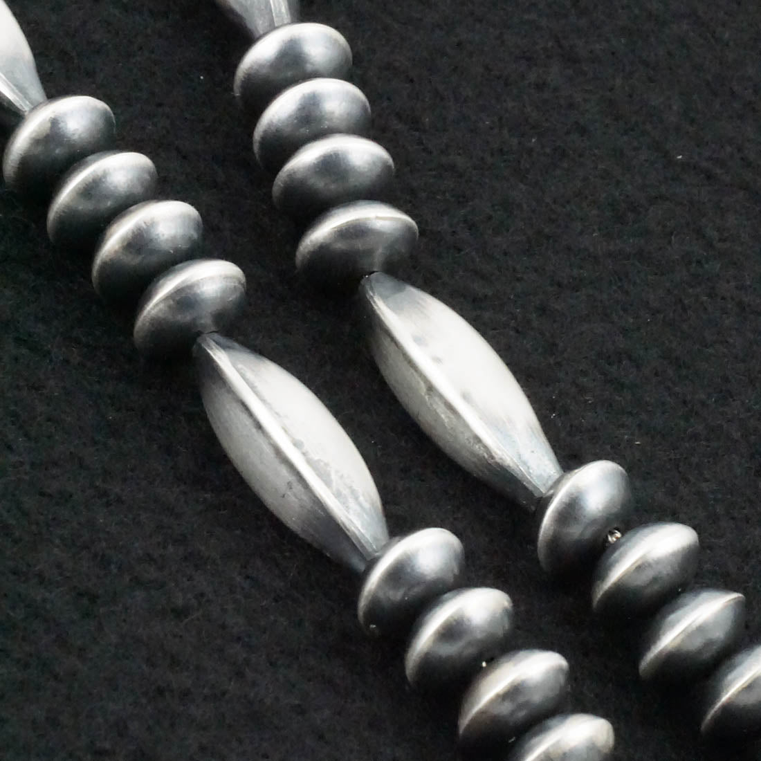 Presley Haley Sterling Silver Navajo Pearl Necklace 20"