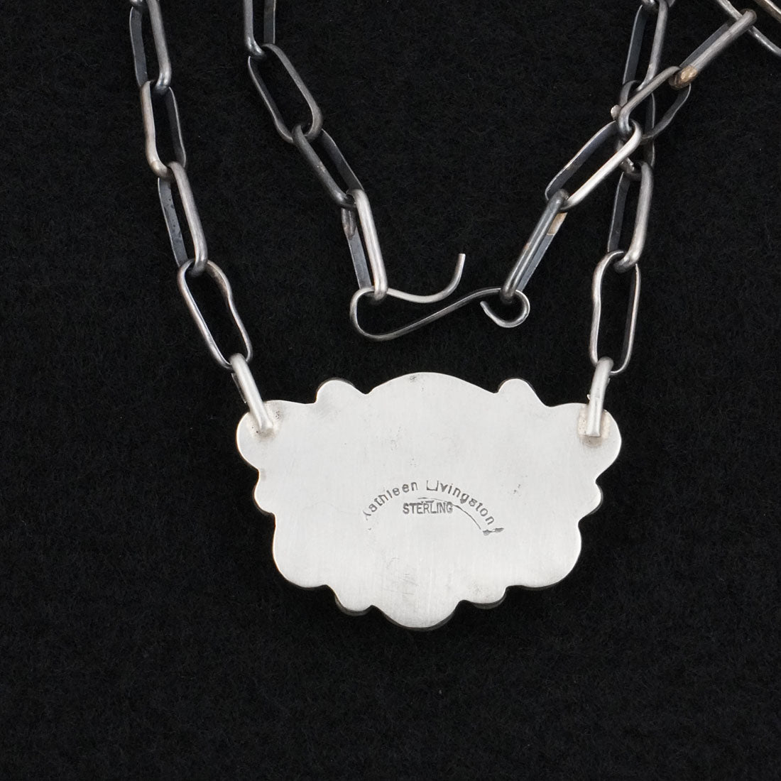 Kathleen Livingston Turquoise & Sterling Silver Necklace