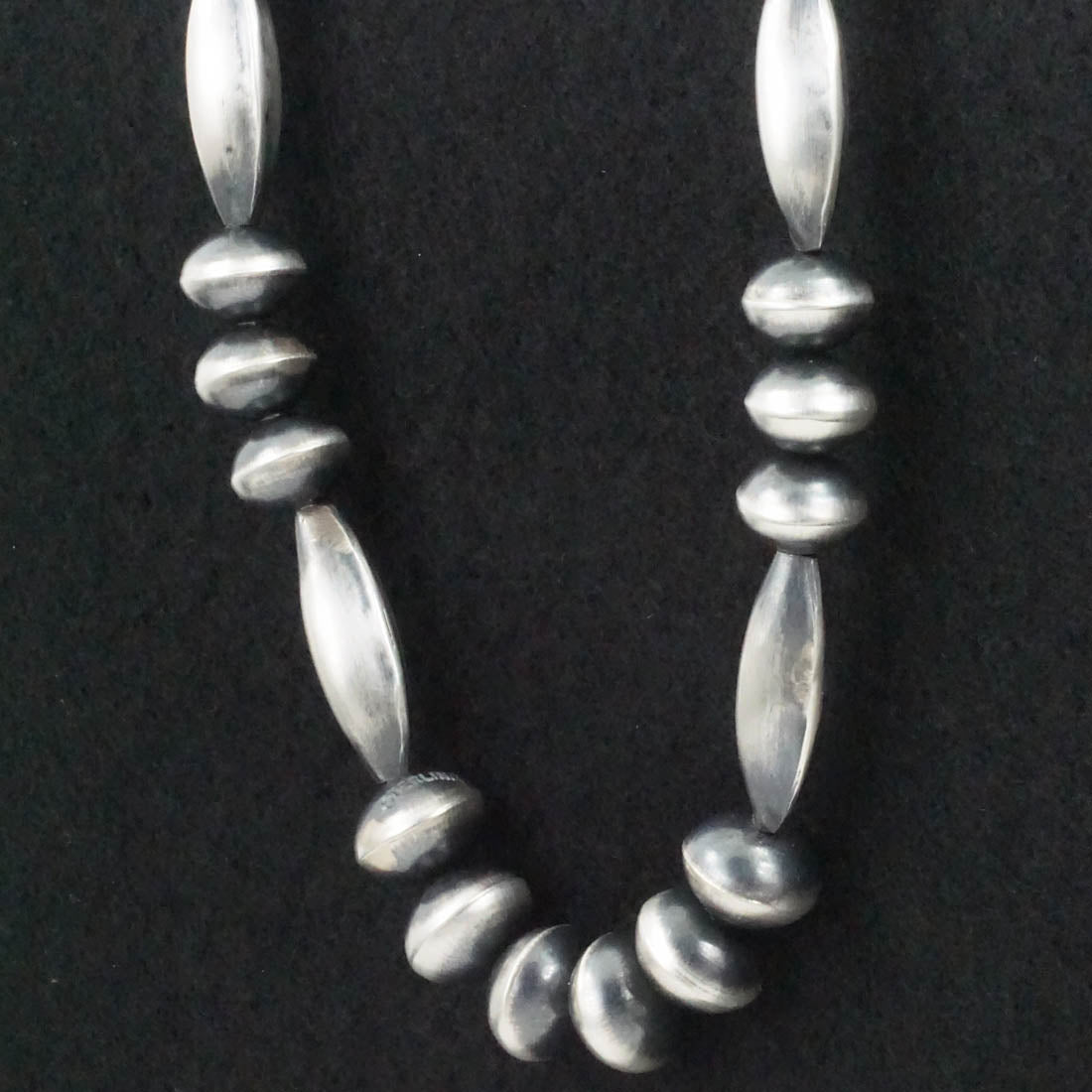 Presley Haley Sterling Silver Navajo Pearl Necklace 20"