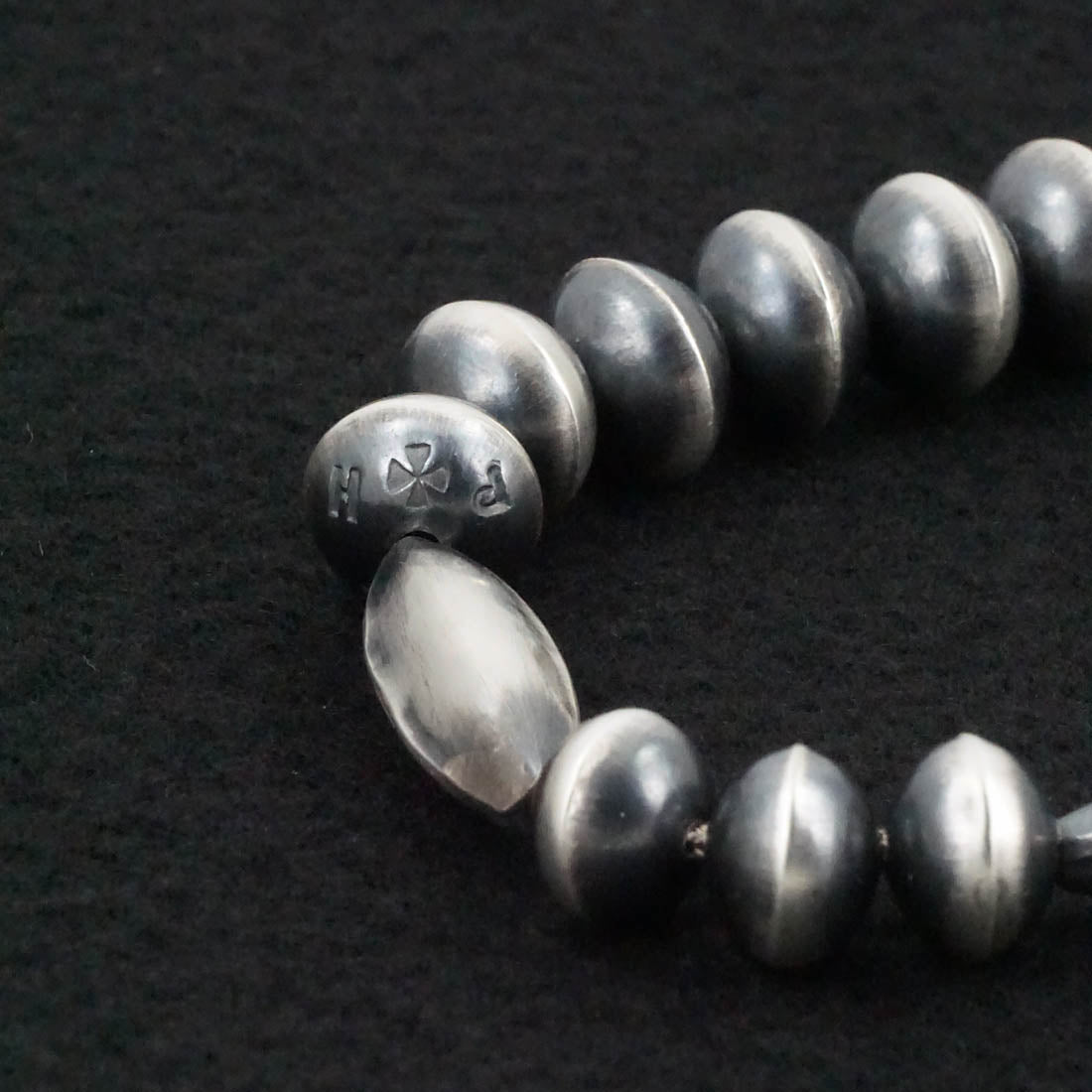 Presley Haley Sterling Silver Navajo Pearl Necklace 20"