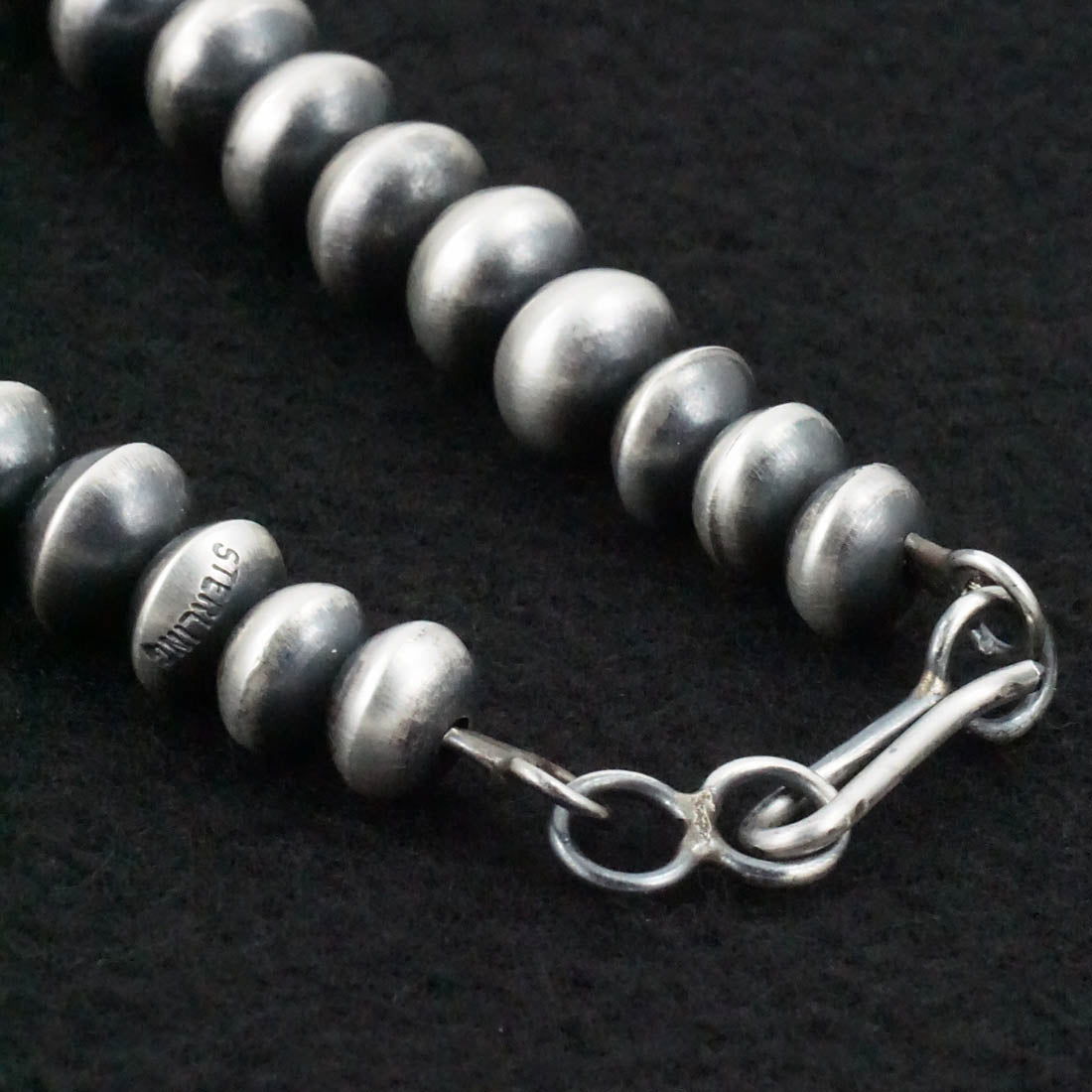 Presley Haley Sterling Silver Navajo Pearl Necklace 20"