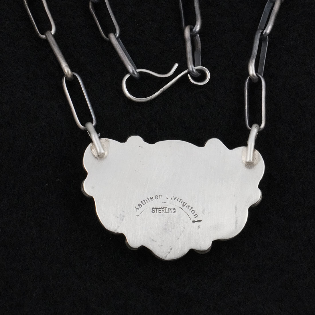 Kathleen Livingston Turquoise & Sterling Silver Necklace