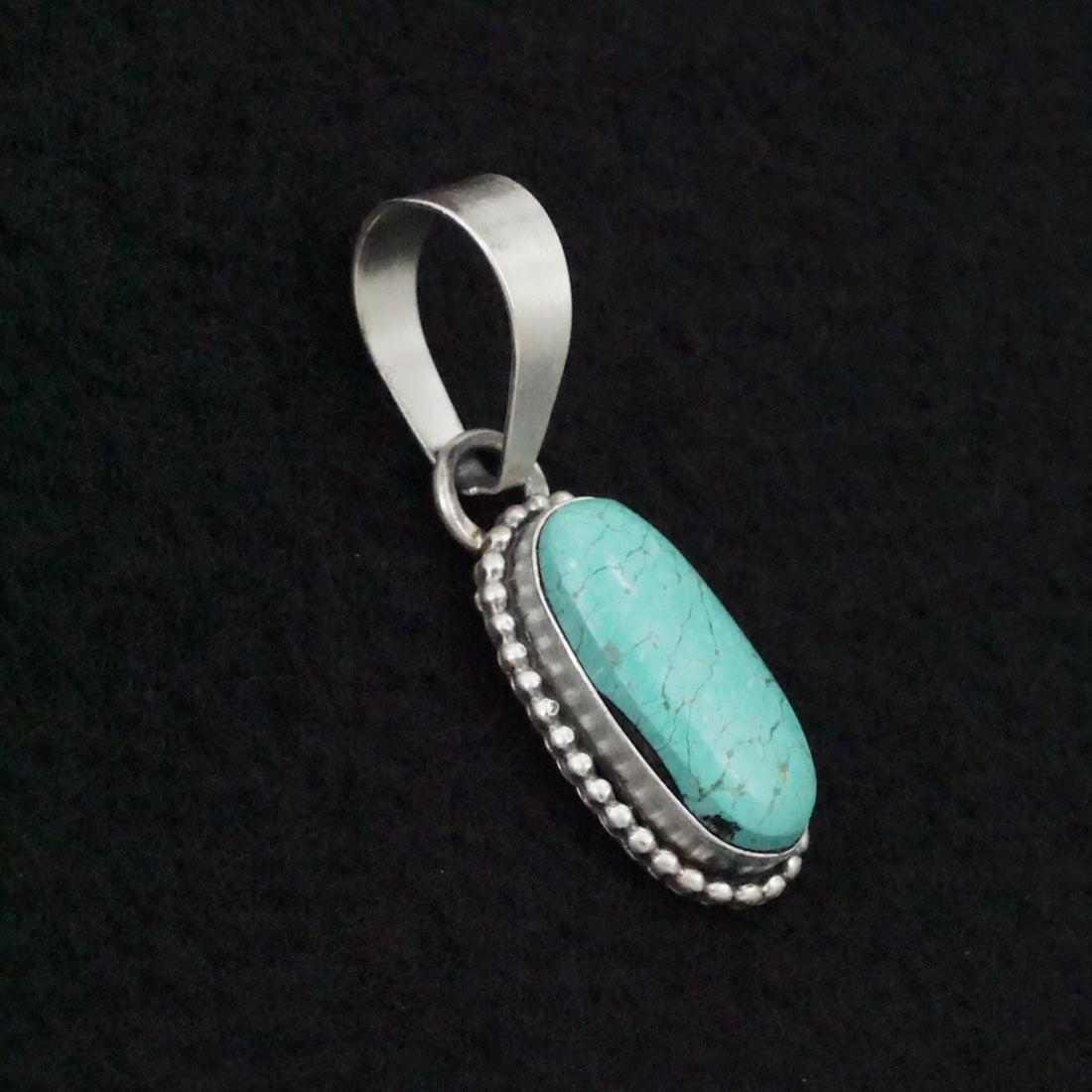 Randy Billy Turquoise & Sterling Silver Pendant