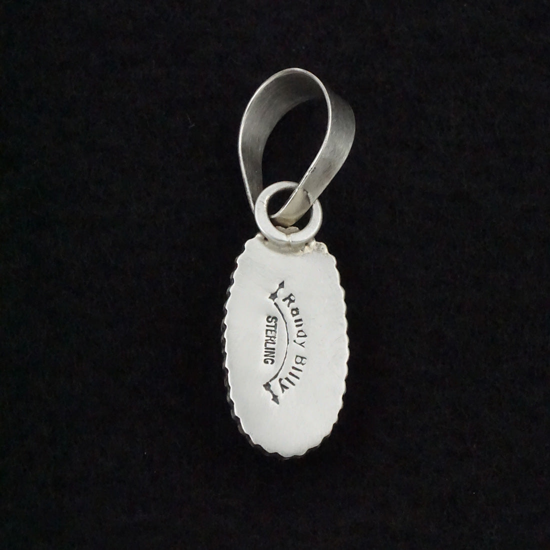 Randy Billy Turquoise & Sterling Silver Pendant