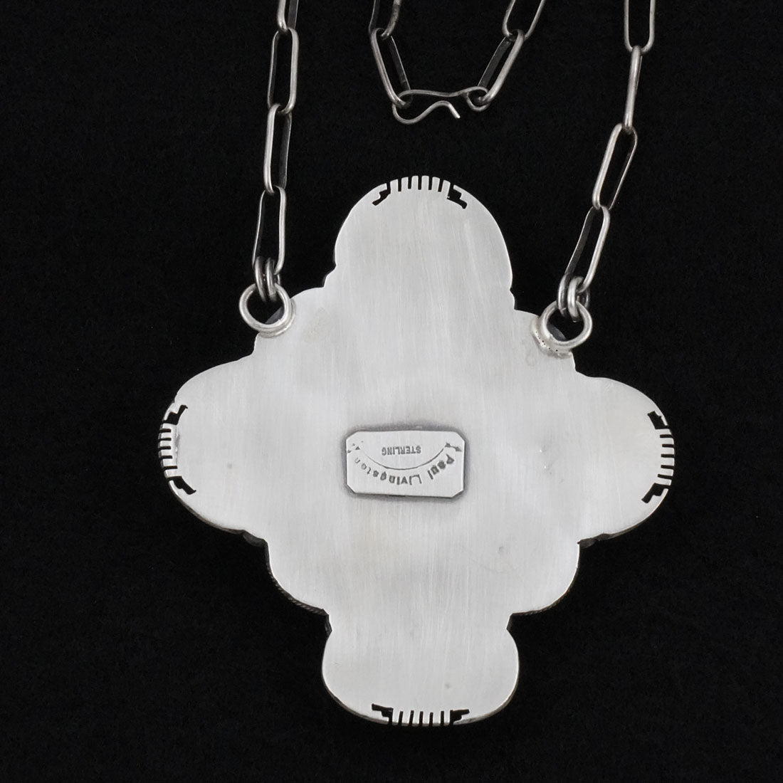 Paul Livingston Turquoise & Sterling Silver Necklace