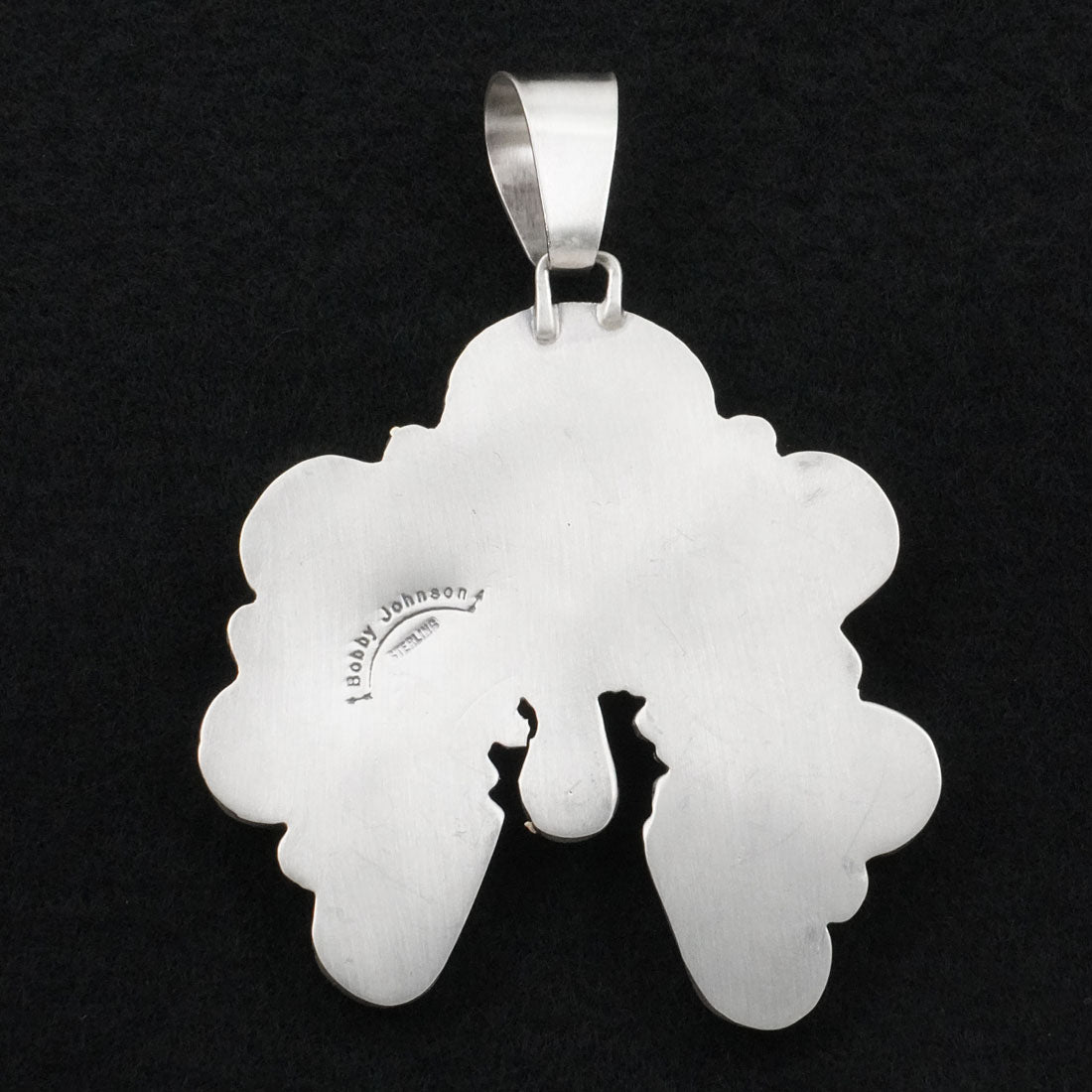 Bobby Johnson Spiny Oyster & Sterling Silver Pendant