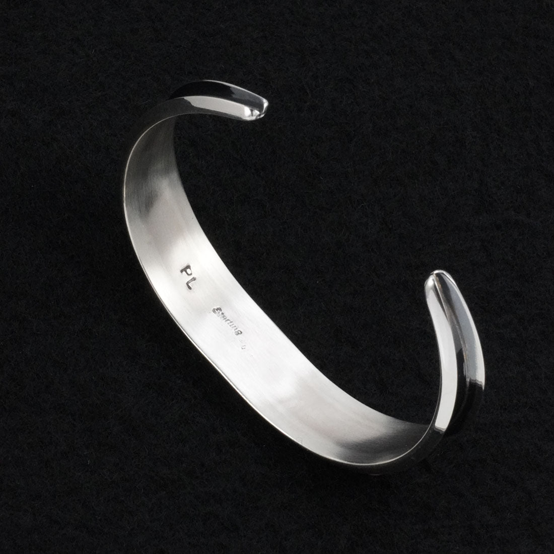 Paul Largo Pink Conch Shell & Sterling Silver Bracelet