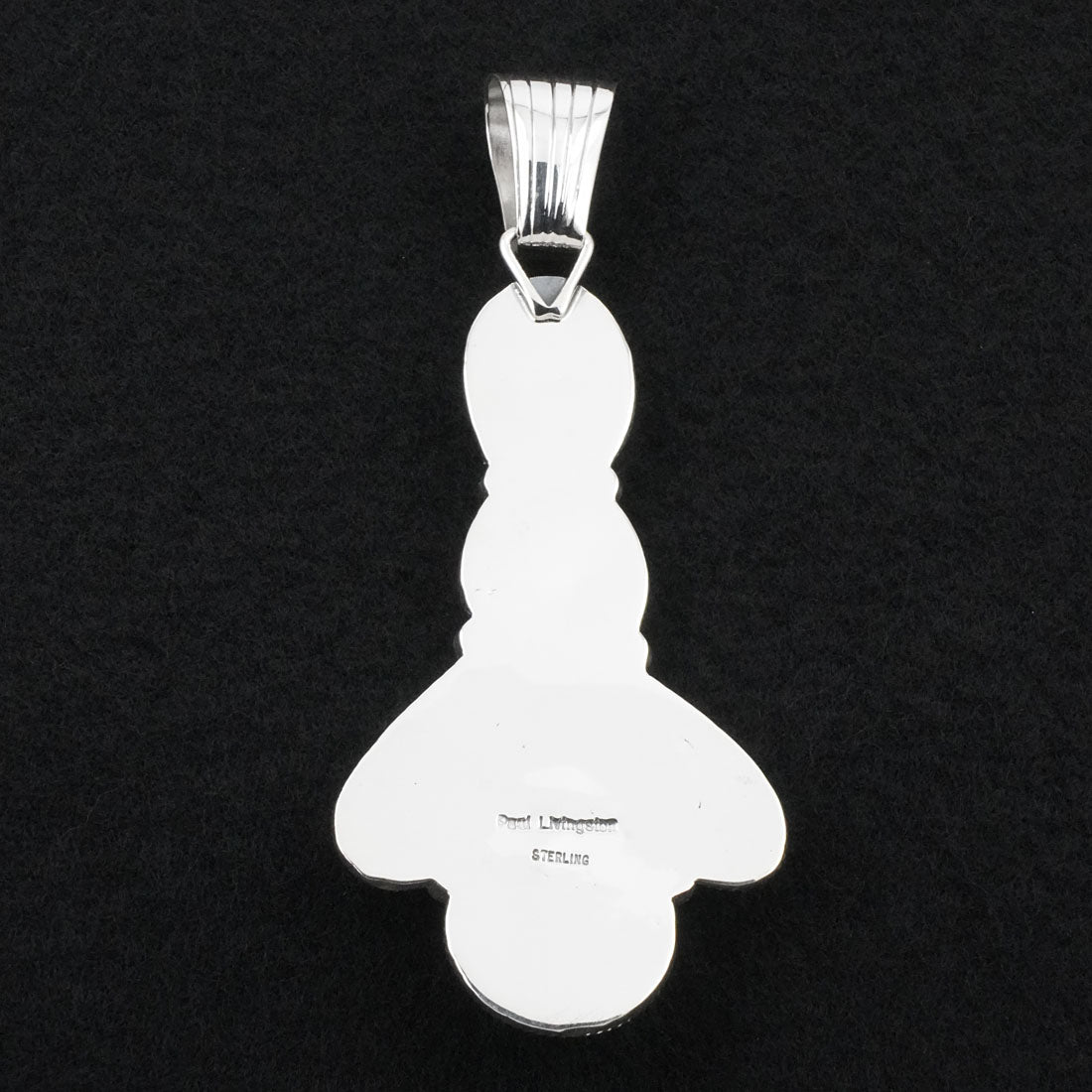 Paul Livingston Spiny Oyster & Sterling Silver Pendant