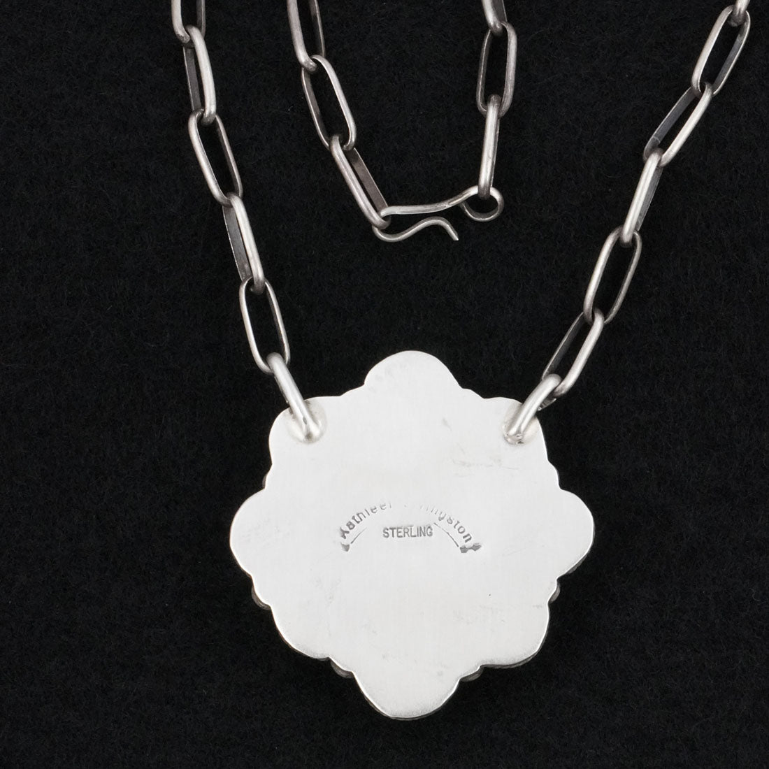 Kathleen Livingston Turquoise & Sterling Silver Necklace