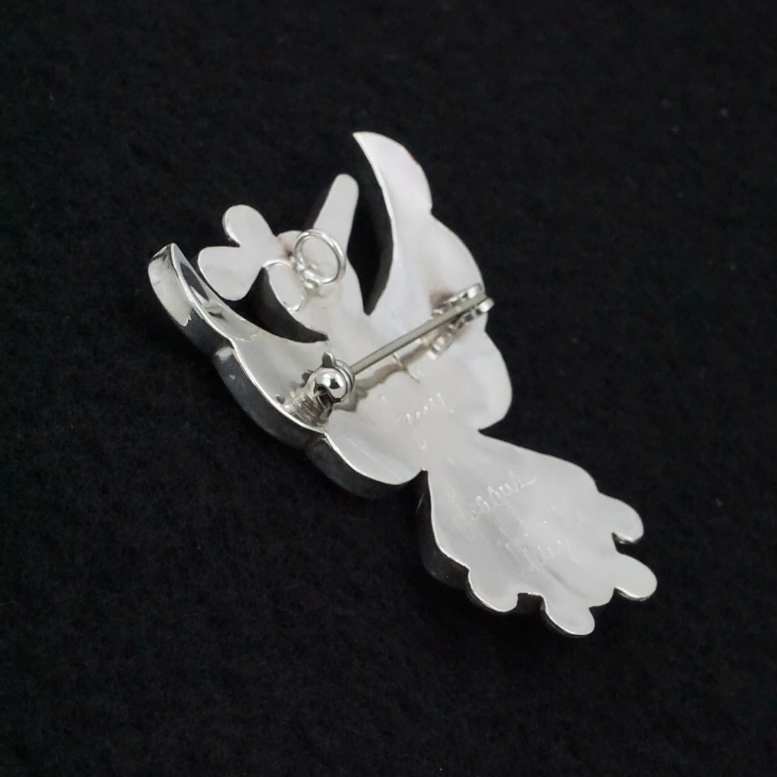 Leagus Ahiyite Multi-Stone & Sterling Silver Pin/Pendant