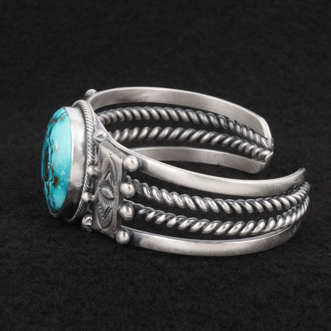 Daniel Benally Turquoise & Sterling Silver Bracelet