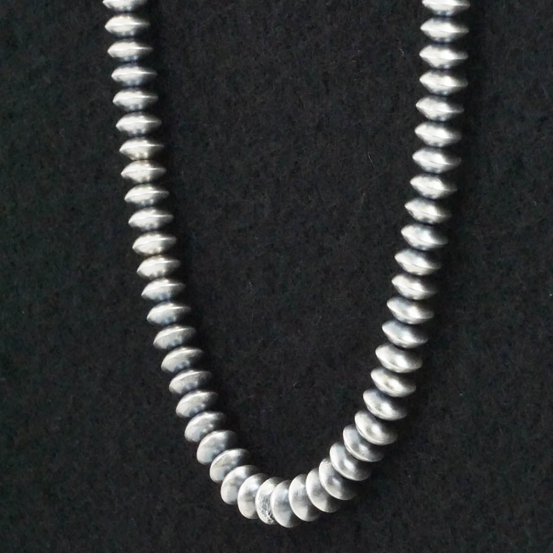 Bryannen Halwood Sterling Silver Navajo Pearl Necklace 16"