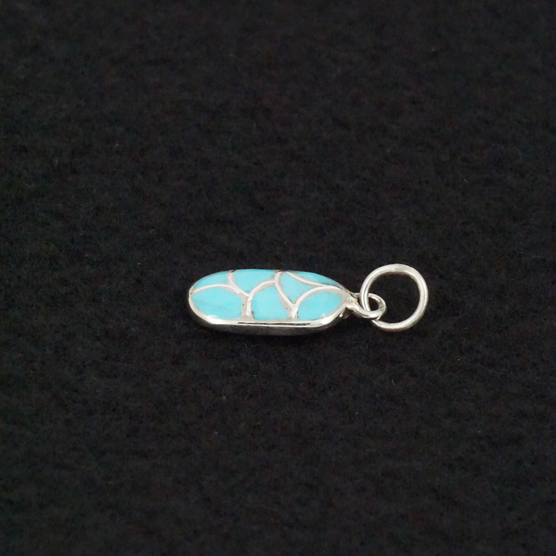 Orena Leekya Turquoise & Sterling Silver Pendant