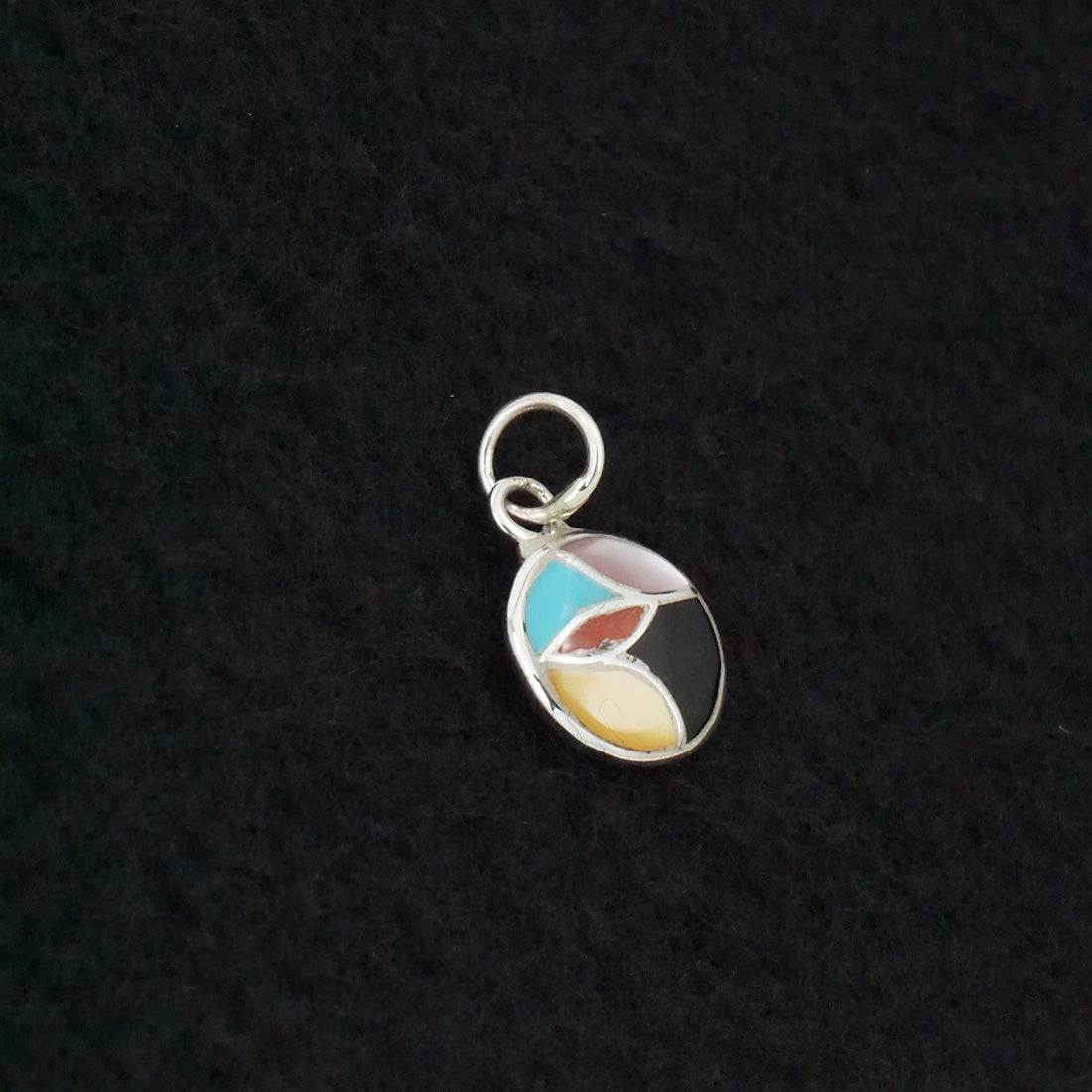 Orena Leekya Multi-Stone & Sterling Silver Pendant