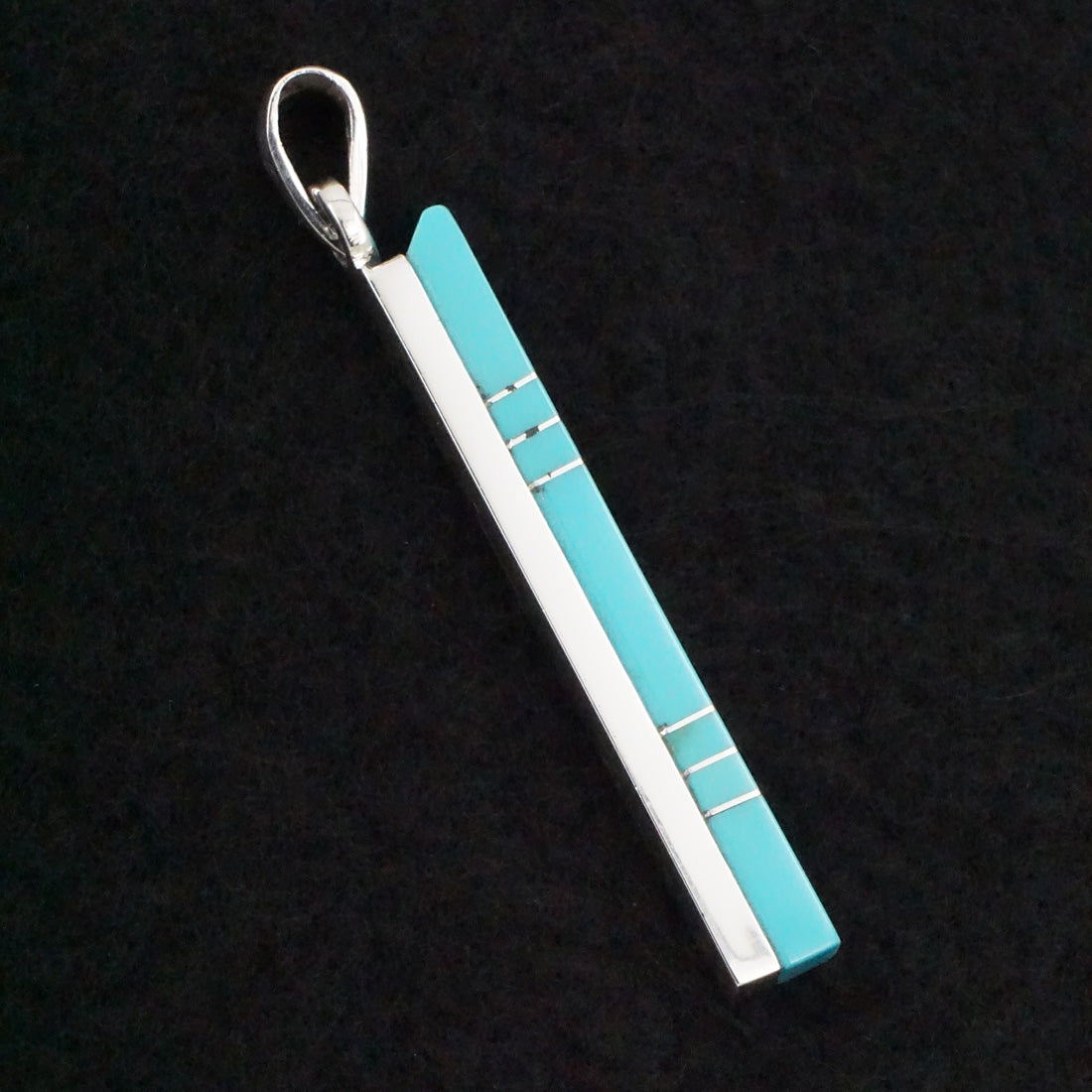 Madderral Kallestewa Turquoise & Sterling Silver Pendant