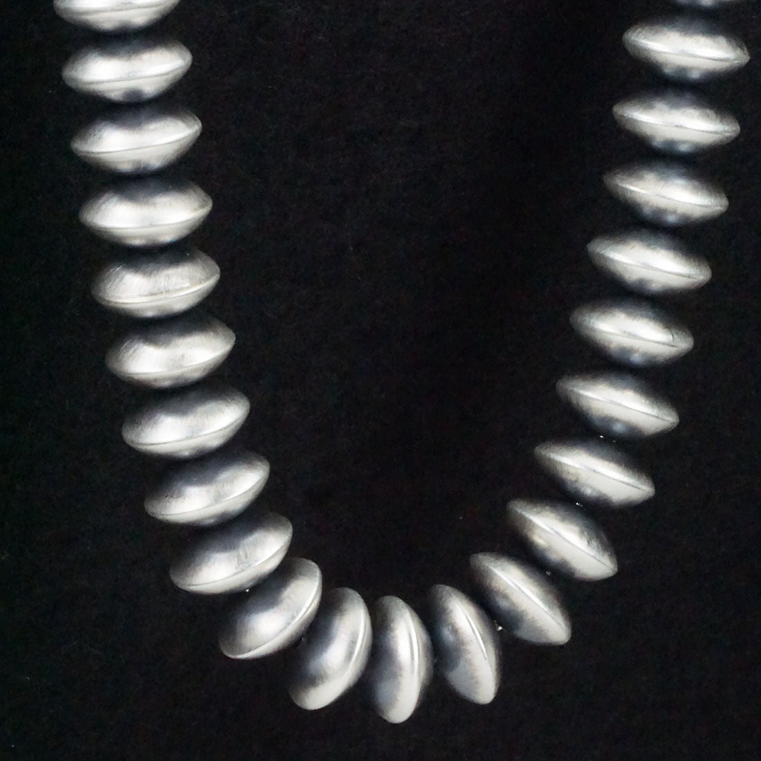 Bryannen Halwood Sterling Silver Navajo Pearl Necklace 20"