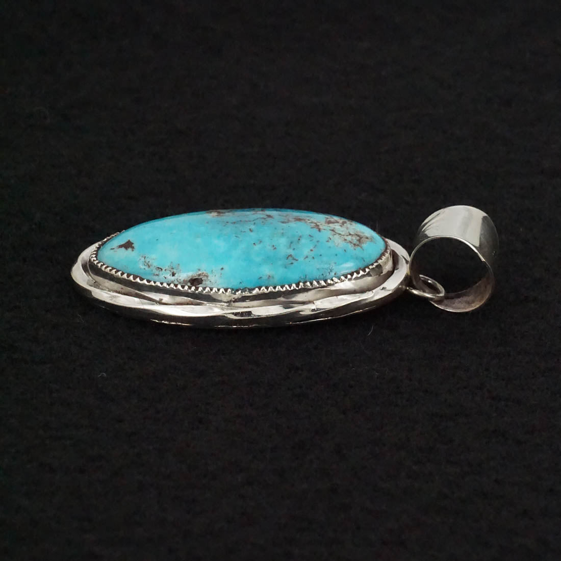 Ernest Hawthorne Turquoise & Sterling Silver Pendant