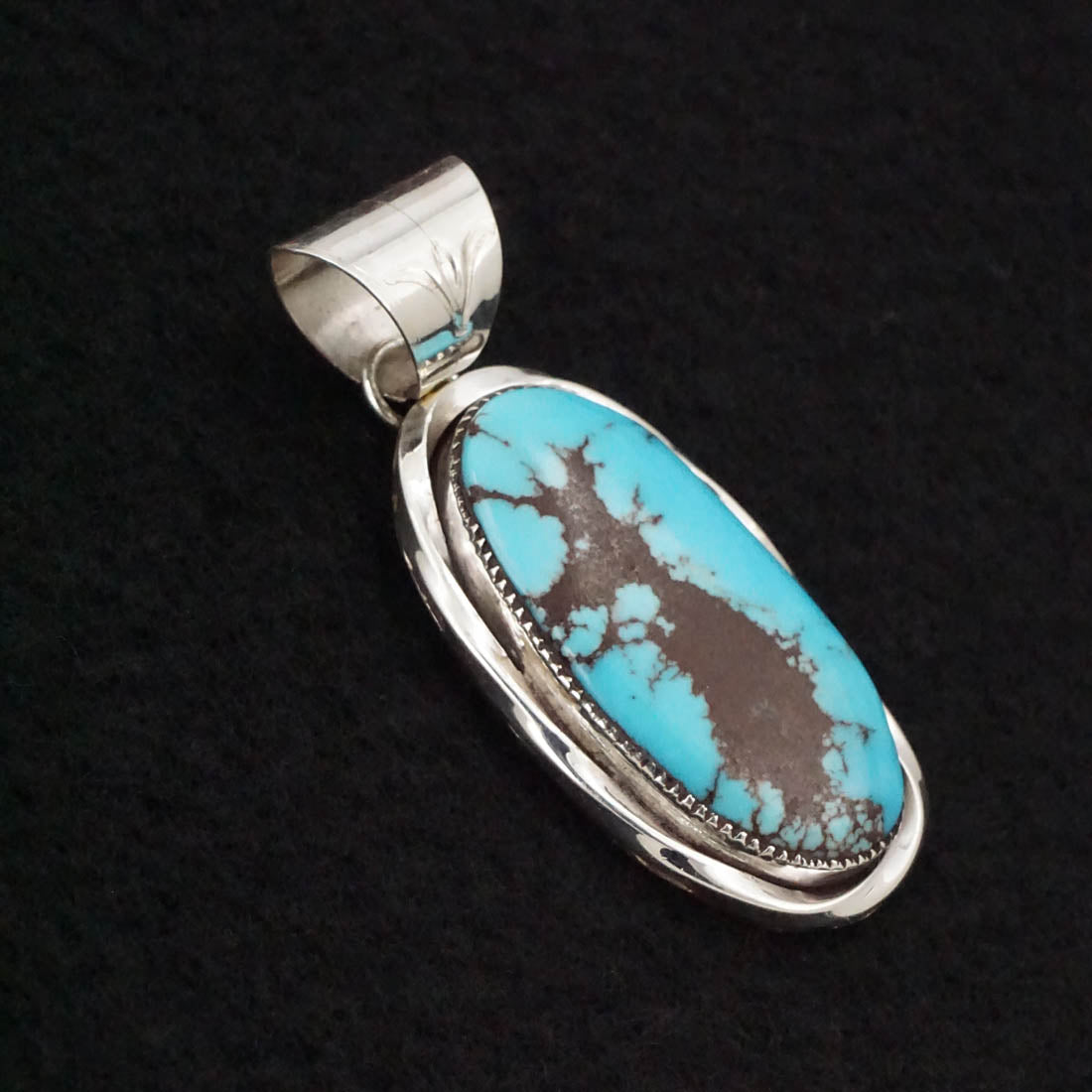 Ernest Hawthorne Turquoise & Sterling Silver Pendant