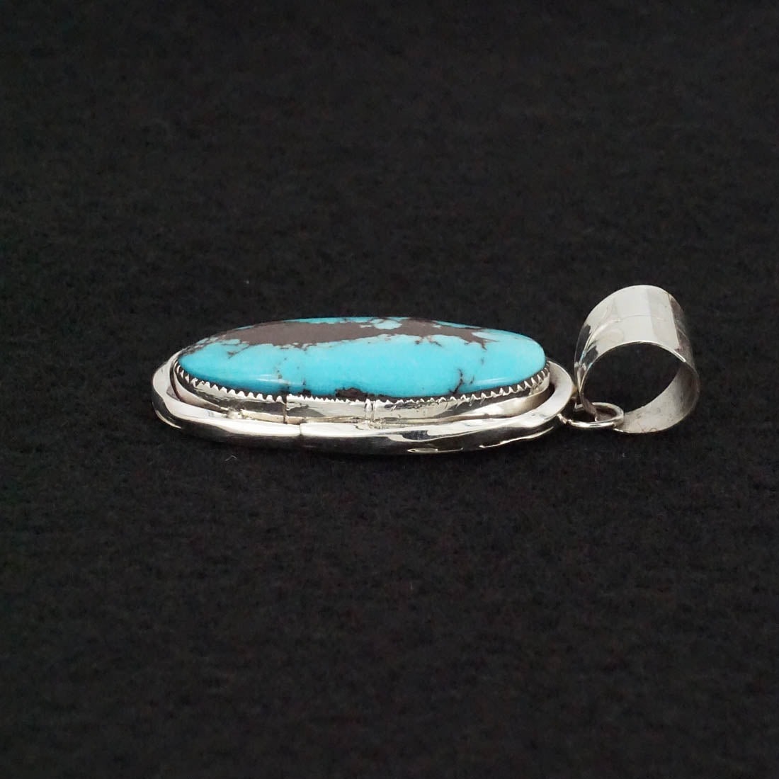 Ernest Hawthorne Turquoise & Sterling Silver Pendant